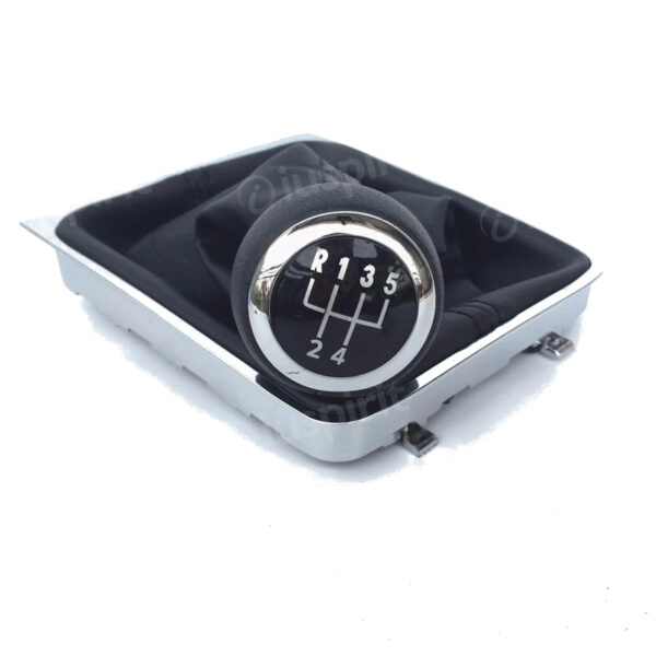 Pomello cambio 5 marce per VW Passat B6 2005-2011 cuffia leva cambio 5 marce - immagine 2