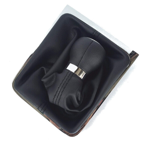 Pomello cambio 5 marce per VW Passat B6 2005-2011 cuffia leva cambio 5 marce - immagine 5
