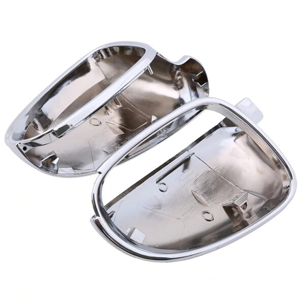 Calotte cromate per VW Golf 5 Passat B6 Jetta Eos copri spechi retrovisori cromati - immagine 4