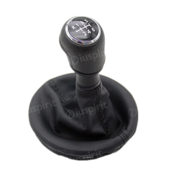 Pomello cambio 6 marce per VW Transporter T5 2003-2011 cuffia leva cambio 6 marce - immagine 2