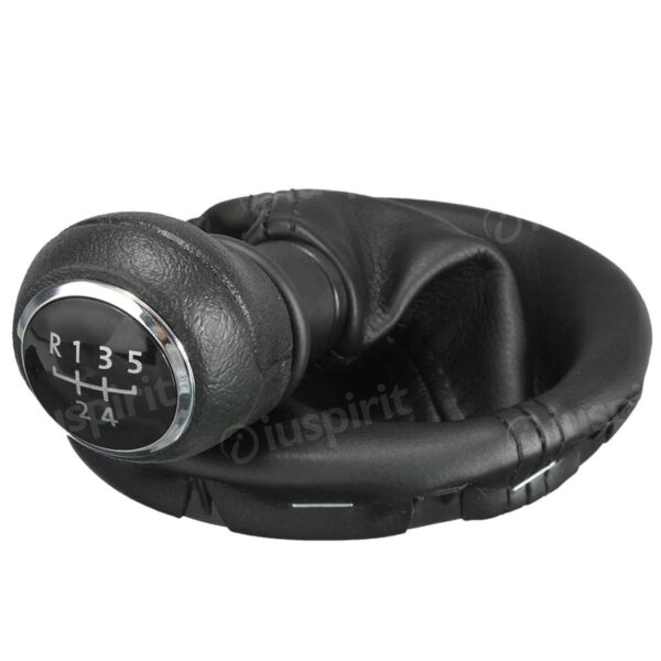 Pomello cambio 5 marce per VW Transporter T5 2003-2011 cuffia leva cambio 5 marce - immagine 3