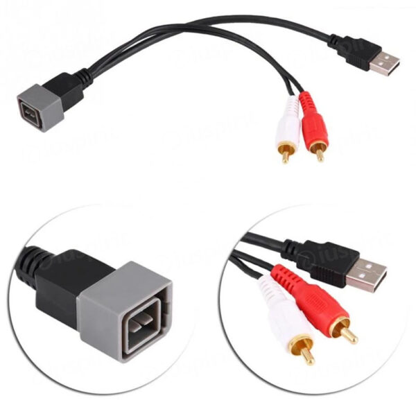 Adattatore USB e AUX per la Nissan per mantenere la USB e l'AUX originale con le autoradio aftermarket - immagine 2