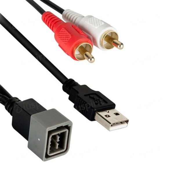 Adattatore USB e AUX per la Nissan per mantenere la USB e l'AUX originale con le autoradio aftermarket - immagine 3