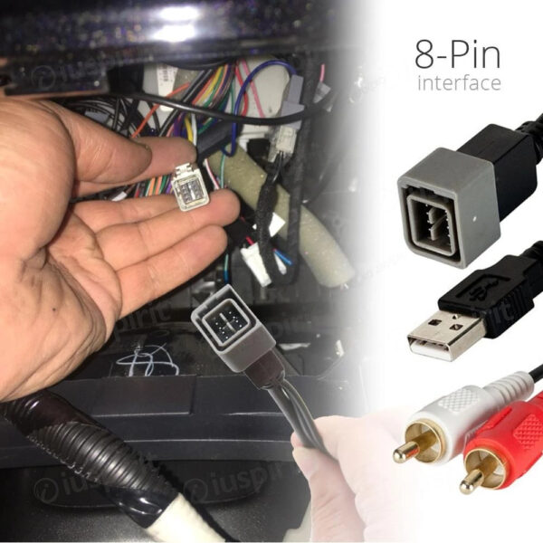 Adattatore USB e AUX per la Nissan per mantenere la USB e l'AUX originale con le autoradio aftermarket - immagine 5