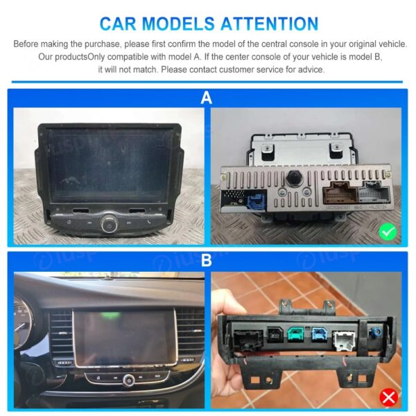 ANDROID car navigation system for Opel Mokka X 2016-2018 CarPlay Android Auto GPS USB WI-FI Bluetooth 4G LTE - Image 9