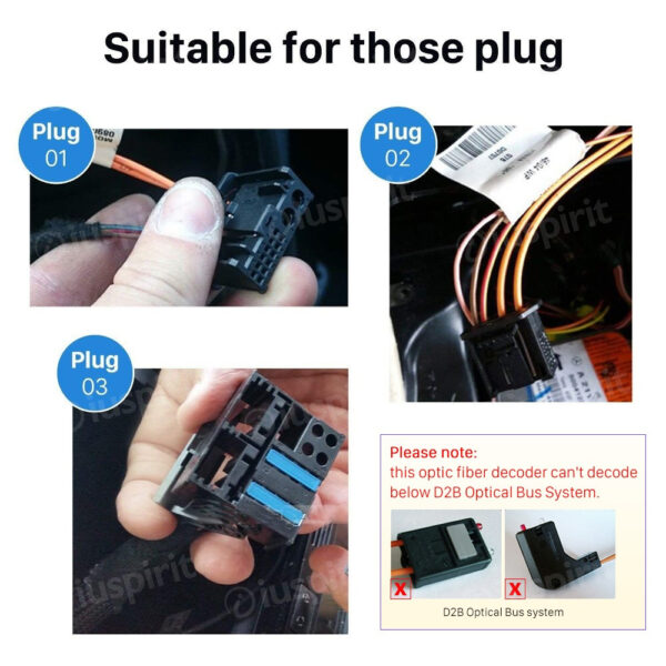 CAN-BUS fibre optic decoder for Mercedes SLK CLS Class E Class S/SL Class CL Class - Image 4
