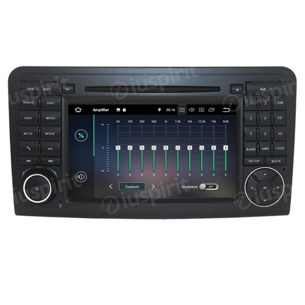 ANDROID autoradio 2 DIN navigatore per Mercedes classe R W251 R280 R300 R320 R350 R500 R63 AMG 2006-2012 GPS DVD WI-FI Bluetooth MirrorLink - immagine 10