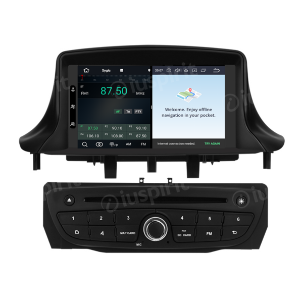 ANDROID car radio navigator for Renault Megane 3, Renault Fluence GPS DVD WI-FI Bluetooth MirrorLink - Image 4