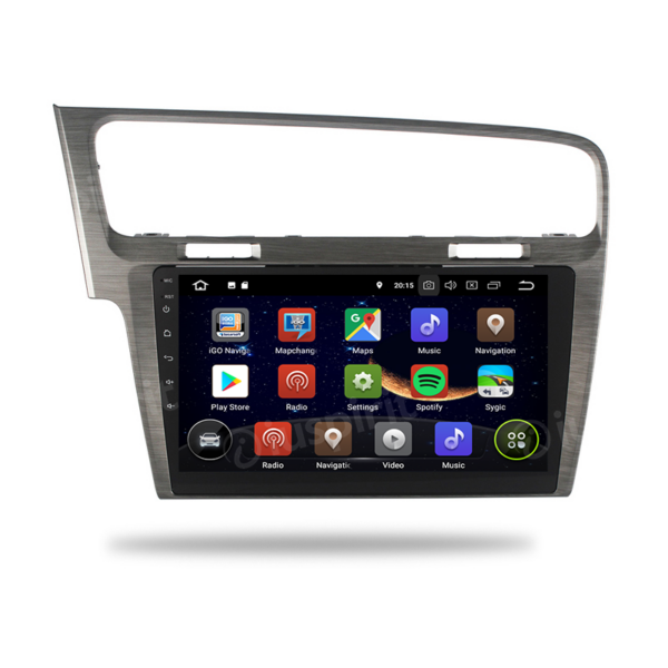 ANDROID 10 car navigation system for Volkswagen Golf 7 2013-2019 GPS WI-FI Bluetooth MirrorLink - Image 2