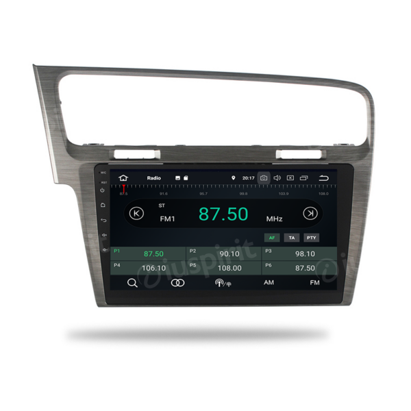 ANDROID 10 car navigation system for Volkswagen Golf 7 2013-2019 GPS WI-FI Bluetooth MirrorLink - Image 3