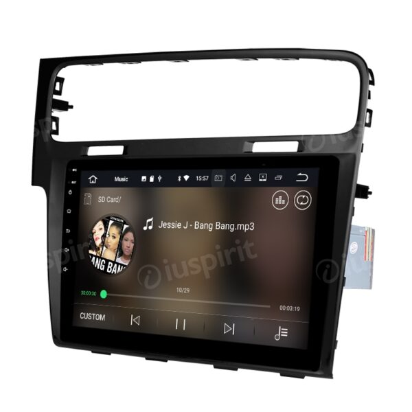 ANDROID 10 car navigation system for Volkswagen Golf 7 2013-2019 GPS WI-FI Bluetooth MirrorLink - Image 4