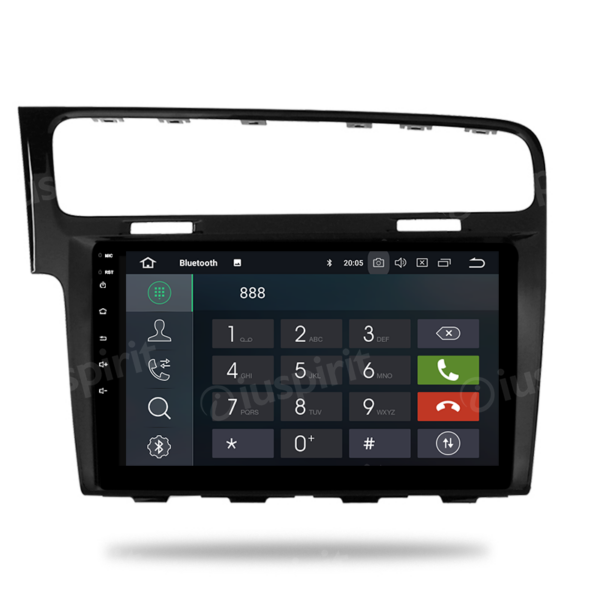 ANDROID 10 car navigation system for Volkswagen Golf 7 2013-2019 GPS WI-FI Bluetooth MirrorLink - Image 5