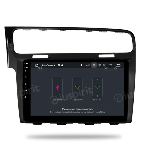 ANDROID 10 car navigation system for Volkswagen Golf 7 2013-2019 GPS WI-FI Bluetooth MirrorLink - Image 7