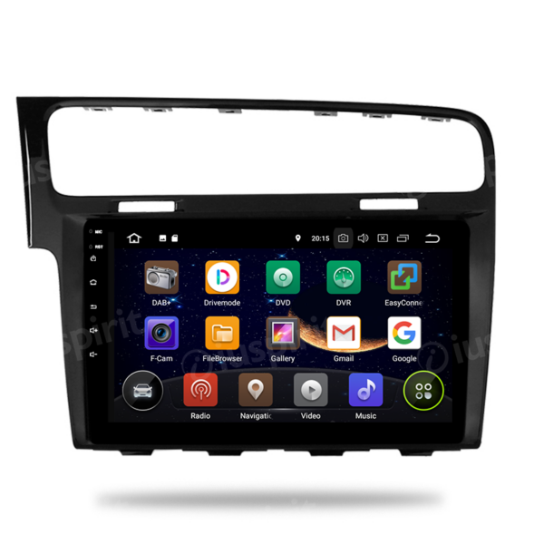 ANDROID 10 car navigation system for Volkswagen Golf 7 2013-2019 GPS WI-FI Bluetooth MirrorLink - Image 9