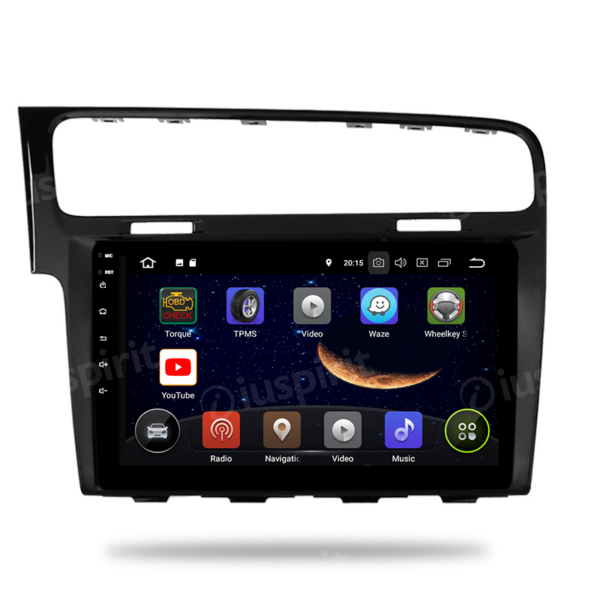 ANDROID 10 car navigation system for Volkswagen Golf 7 2013-2019 GPS WI-FI Bluetooth MirrorLink - Image 10