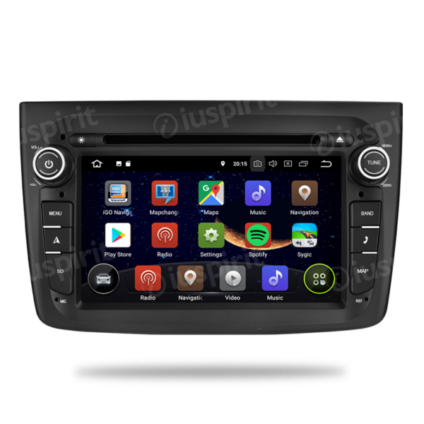 ANDROID car radio navigator for Alfa Romeo Mito 2015-2018 CarPlay Android Auto GPS DVD WI-FI Bluetooth MirrorLink - Image 2