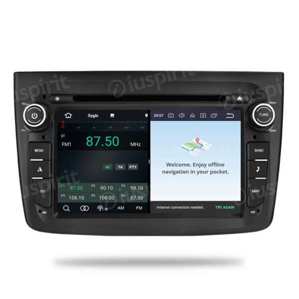 ANDROID car radio navigator for Alfa Romeo Mito 2015-2018 CarPlay Android Auto GPS DVD WI-FI Bluetooth MirrorLink - Image 4
