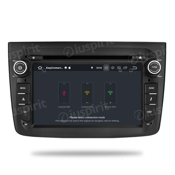 ANDROID car radio navigator for Alfa Romeo Mito 2015-2018 CarPlay Android Auto GPS DVD WI-FI Bluetooth MirrorLink - Image 5