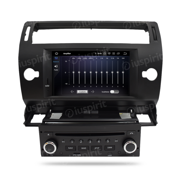 ANDROID autoradio navigatore per Citroen C4 2004-2012 GPS DVD WI-FI Bluetooth MirrorLink - immagine 7