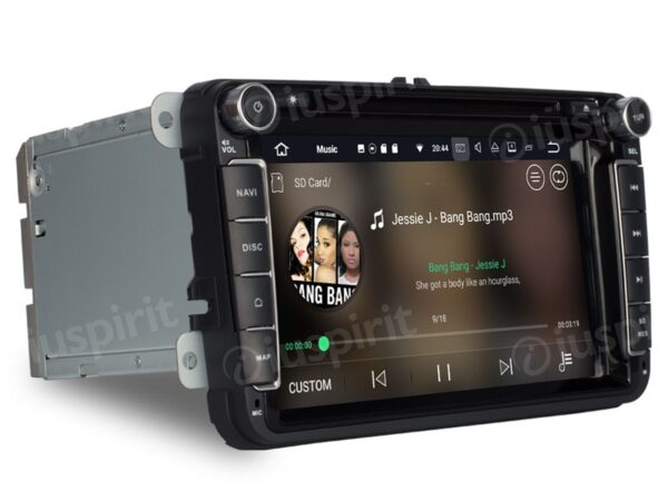 ANDROID car radio 2 DIN navigator for VW Golf 6 Golf 5 Passat Tiguan Jetta Polo Touran Caddy Scirocco Car Play Android Auto GPS DVD WI-FI Bluetooth MirrorLink - Image 2