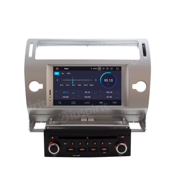 ANDROID car radio navigator for Citroen C4 2004-2012 GPS DVD WI-FI Bluetooth MirrorLink - Image 3