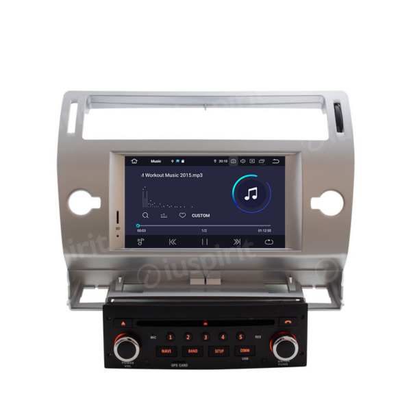 ANDROID car radio navigator for Citroen C4 2004-2012 GPS DVD WI-FI Bluetooth MirrorLink - Image 7