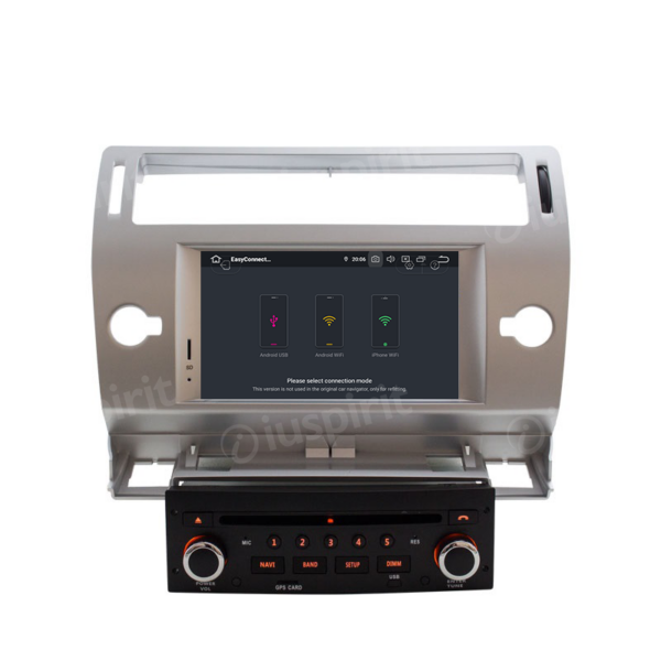 ANDROID car radio navigator for Citroen C4 2004-2012 GPS DVD WI-FI Bluetooth MirrorLink - Image 8