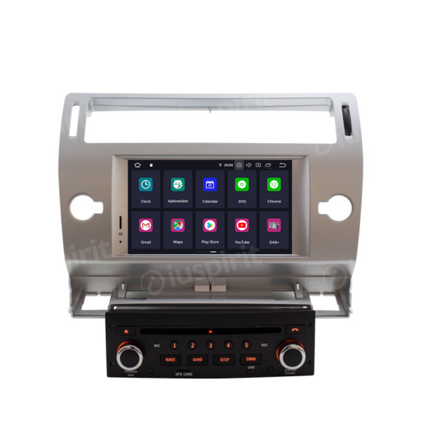 ANDROID car radio navigator for Citroen C4 2004-2012 GPS DVD WI-FI Bluetooth MirrorLink - Image 9