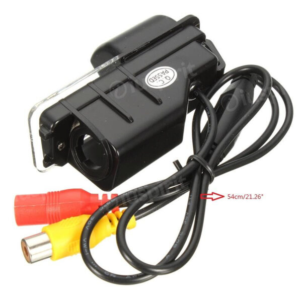 Telecamera retromarcia per VW Golf 6, Golf 7 Passat CC, Polo 5, Porsche Cayenne retrocamera specifica luce targa - immagine 2