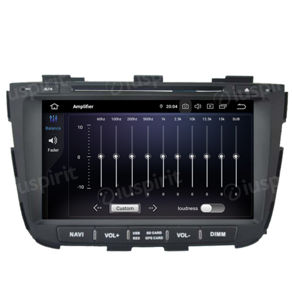 ANDROID autoradio 2 DIN navigatore per Kia Sorento 2013-2014 GPS DVD WI-FI Bluetooth MirrorLink - immagine 8