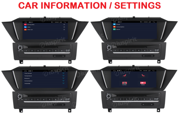 ANDROID 10 car navigation system for BMW X1 E84 2009-2015 GPS DVD USB SD WI-FI Bluetooth Mirrorlink - Image 6