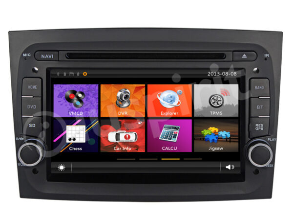 Autoradio navigator Fiat Doblo 2016, 2017 GPS DVD USB SD Bluetooth - Image 3