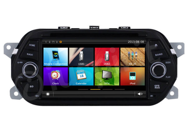 Autoradio navigator Fiat Tipo 2015, 2016, 2017 GPS DVD USB SD Bluetooth - Image 2