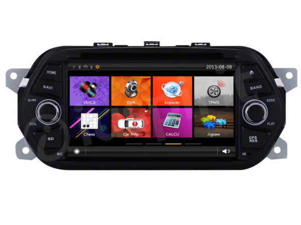 Autoradio navigator Fiat Tipo 2015, 2016, 2017 GPS DVD USB SD Bluetooth - Image 3