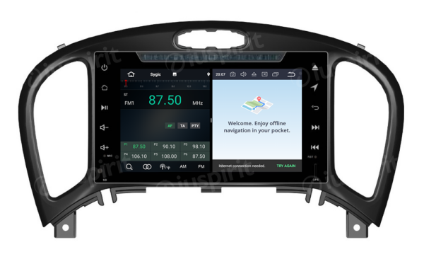 ANDROID 10 car radio 2 DIN navigation system for Nissan Juke 2014-2018 GPS DVD WI-FI Bluetooth MirrorLink - Image 5