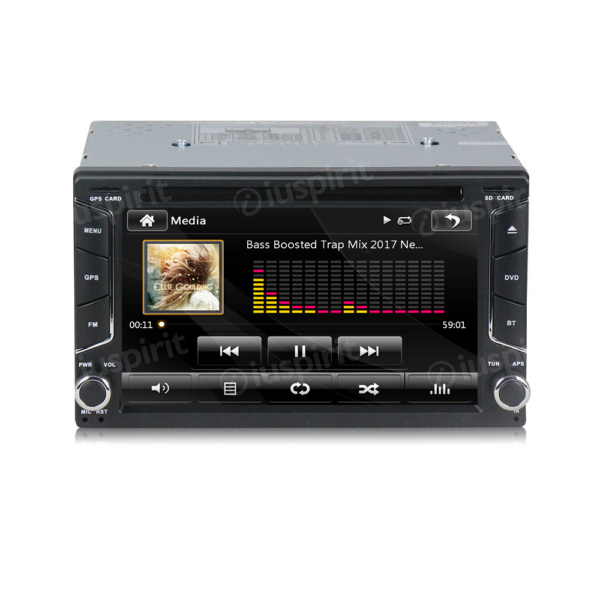 Autoradio 2 DIN navigatore per Nissan Qashqai, Nissan Juke, Nissan X-Trail, Nissan Tiida GPS DVD USB SD Bluetooth - immagine 4