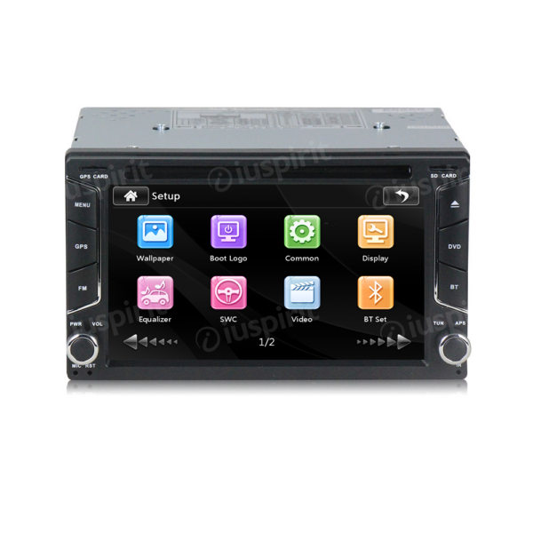 Autoradio 2 DIN navigatore per Nissan Qashqai, Nissan Juke, Nissan X-Trail, Nissan Tiida GPS DVD USB SD Bluetooth - immagine 8