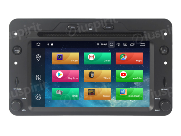 ANDROID autoradio navigatore per Alfa Romeo 159 Alfa Romeo Spider Alfa Romeo Brera GPS DVD WI-FI Bluetooth MirrorLink