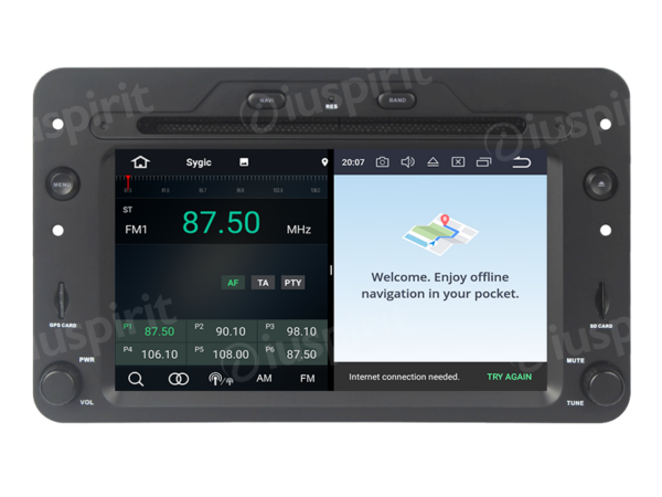 ANDROID autoradio navigatore per Alfa Romeo 159 Alfa Romeo Spider Alfa Romeo Brera GPS DVD WI-FI Bluetooth MirrorLink - immagine 5
