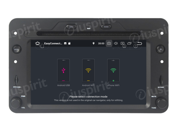 ANDROID autoradio navigatore per Alfa Romeo 159 Alfa Romeo Spider Alfa Romeo Brera GPS DVD WI-FI Bluetooth MirrorLink - immagine 7