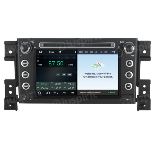 ANDROID car radio navigator for Suzuki Grand Vitara 2006-2012 GPS DVD WI-FI Bluetooth MirrorLink - Image 5