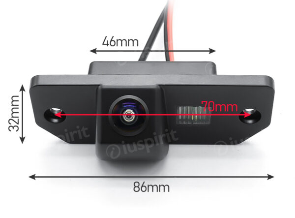 Ford Focus Mondeo C-Max S-Max Fiesta specific rear view camera licence plate light - Image 7