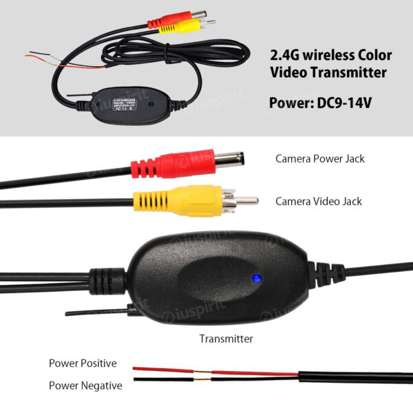 Trasmettitore video senza fili per le telecamere retromarcia trasmettitore video wireless retrocamera - immagine 6