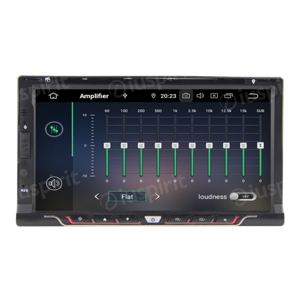 ANDROID 10 6.9 inch 2-DIN universal car radio GPS DVD USB SD WI-FI Bluetooth Mirrorlink - Image 6