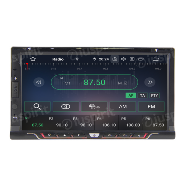 ANDROID 10 6.9 inch 2-DIN universal car radio GPS DVD USB SD WI-FI Bluetooth Mirrorlink - Image 7