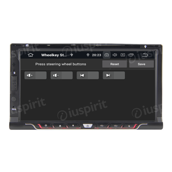 ANDROID 10 6.9 inch 2-DIN universal car radio GPS DVD USB SD WI-FI Bluetooth Mirrorlink - Image 10
