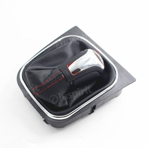 Pomello cambio 6 marce per VW Golf 5, Golf 6 Jetta Scirocco cuffia leva cambio 6 marce - immagine 3