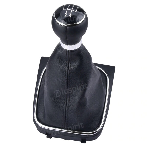 5-speed gear shift knob for VW Golf 5, Golf 6 Jetta Scirocco 5-speed gear shift lever boot