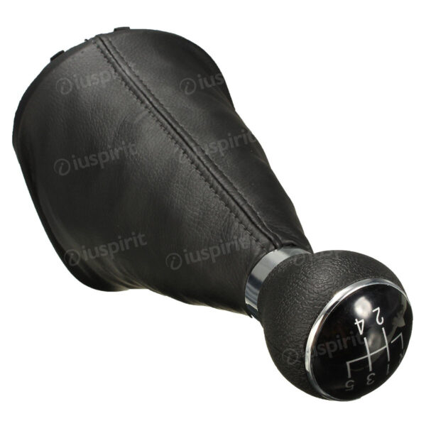 5-speed gear shift knob for VW Touran Caddy 2003-2011 5-speed gear shift lever boot - Image 2