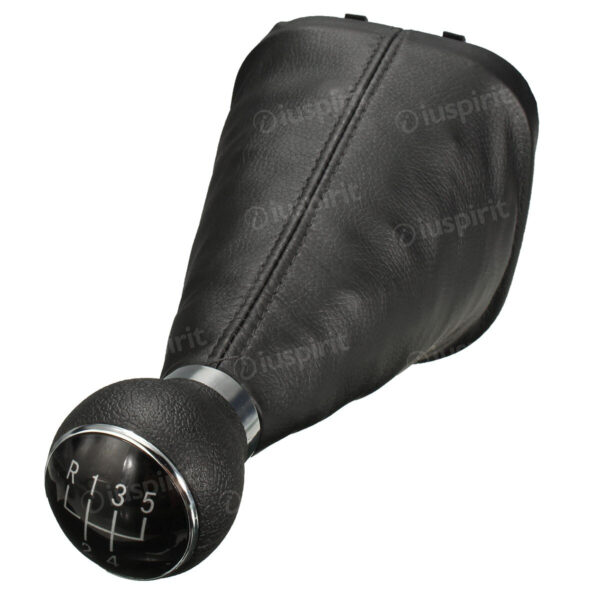 5-speed gear shift knob for VW Touran Caddy 2003-2011 5-speed gear shift lever boot - Image 3